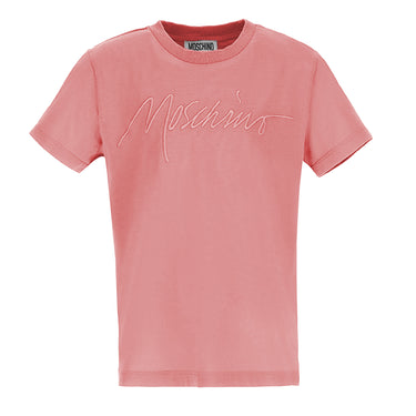 Playera MOSCHINO rosa para niños y adolescentes